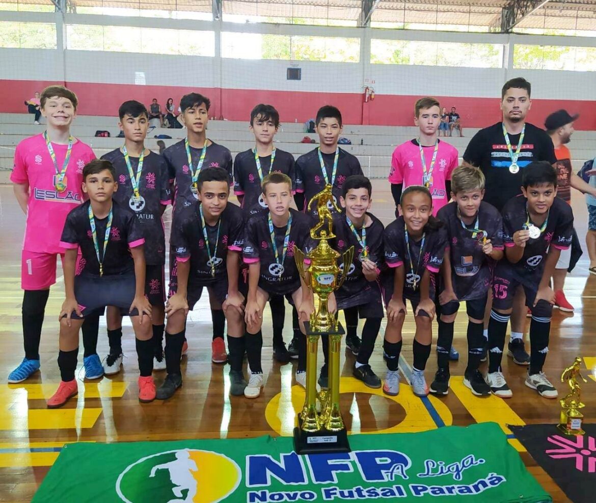 APCEF de Maringá conquista o Super Estadual NFP na categoria Sub-13