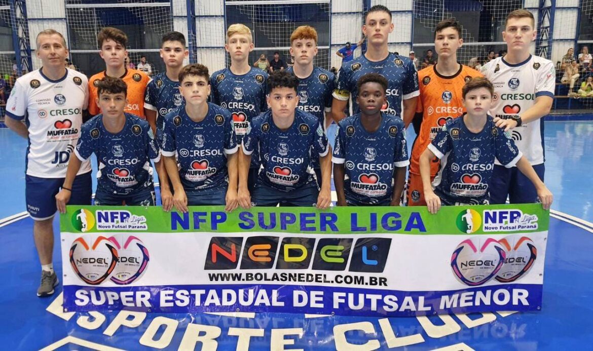 Encerrada a primeira fase da categoria Sub-15 do Super Estadual NFP
