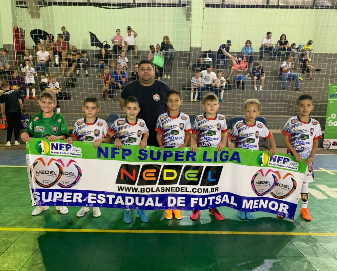 Super Estadual de Futsal Menor tem início nas categorias Sub-8 e Sub-10