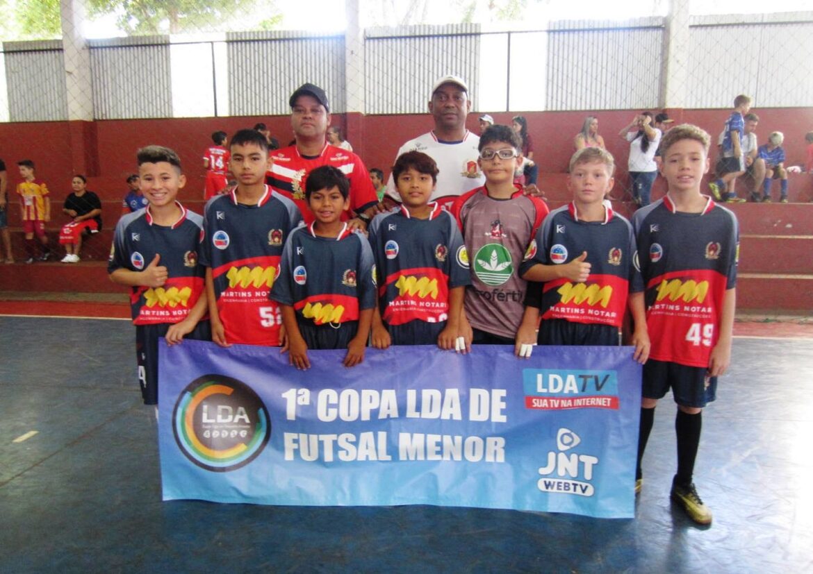 Com cinco partidas, 1ª Copa LDA de Futsal teve sequência neste domingo
