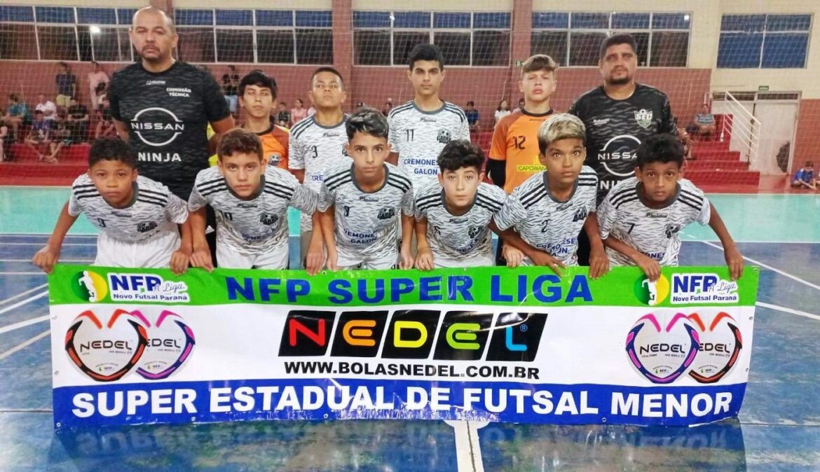 Categorias Sub-11 e Sub-13 iniciam segunda fase do Super Estadual NFP