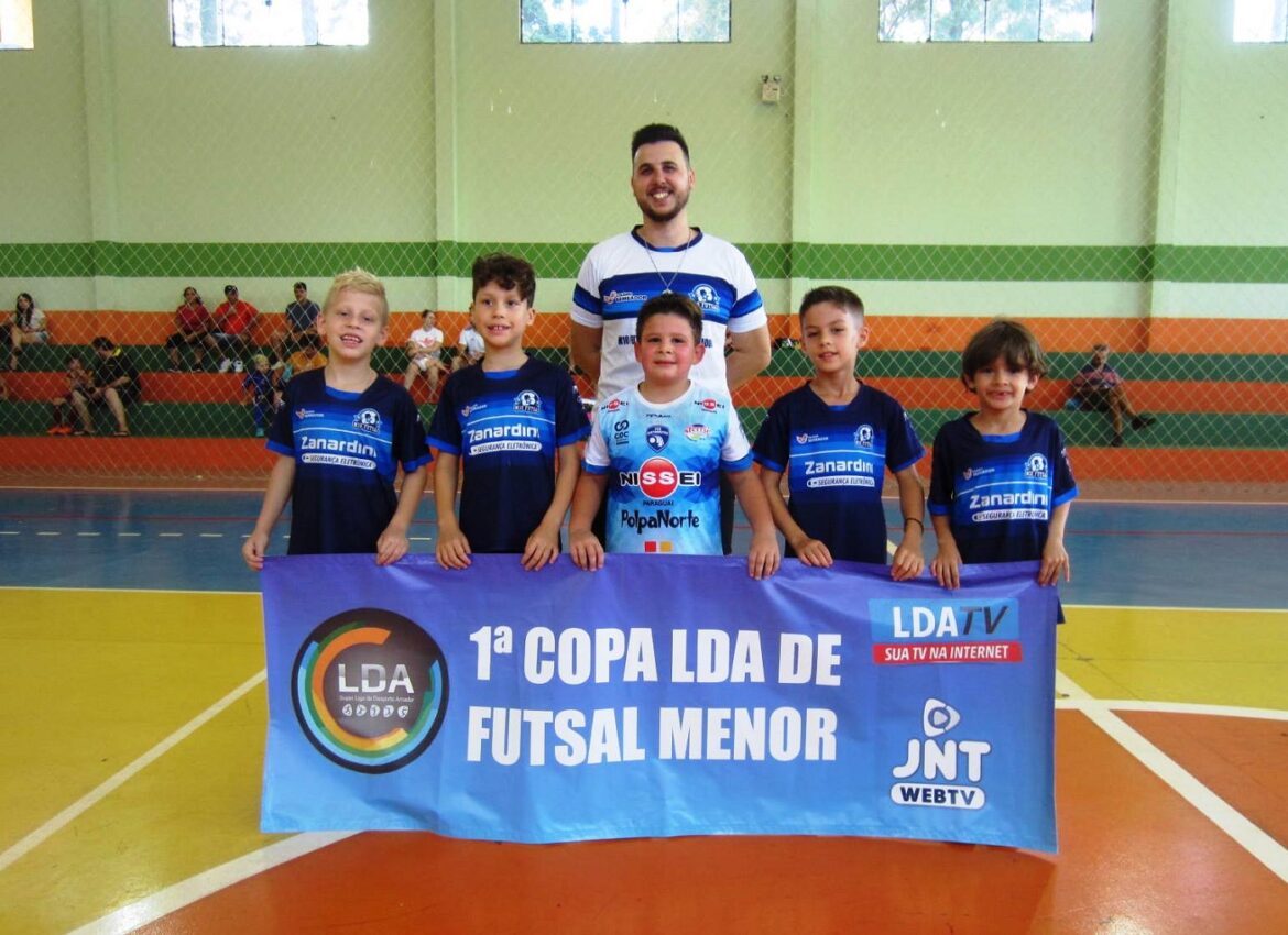 Duas partidas acontecem neste domingo pela Copa LDA de Futsal