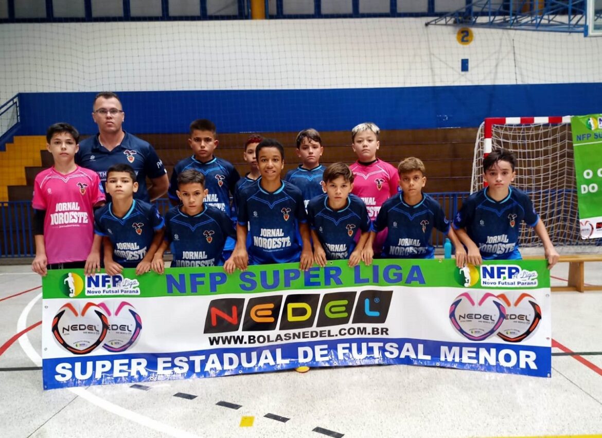 Times da categoria Sub-12 disputam a segunda fase do Super Estadual NFP