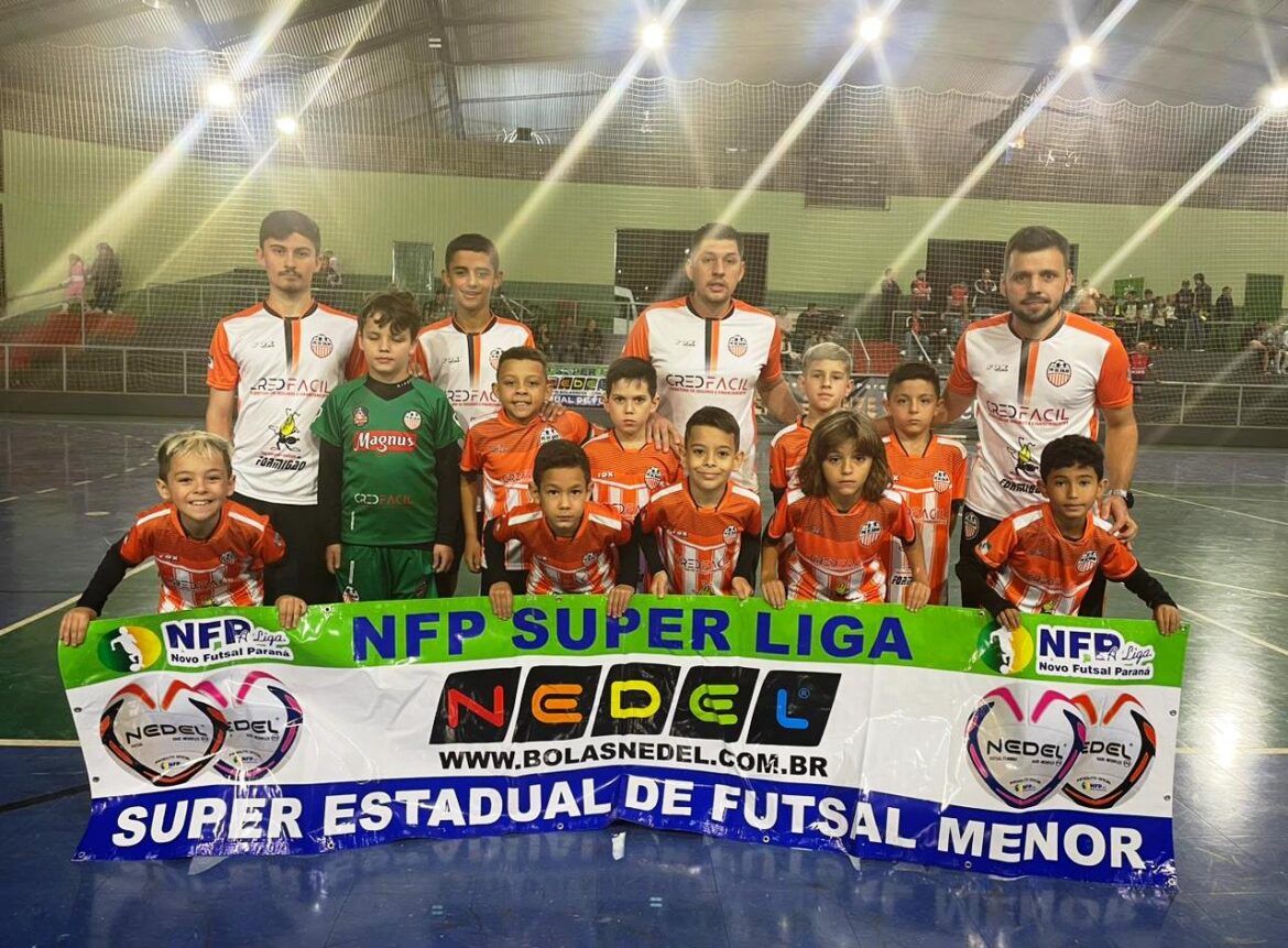 Categoria Sub-9 terá jogos em Cascavel, Guarapuava e Ponta Grossa