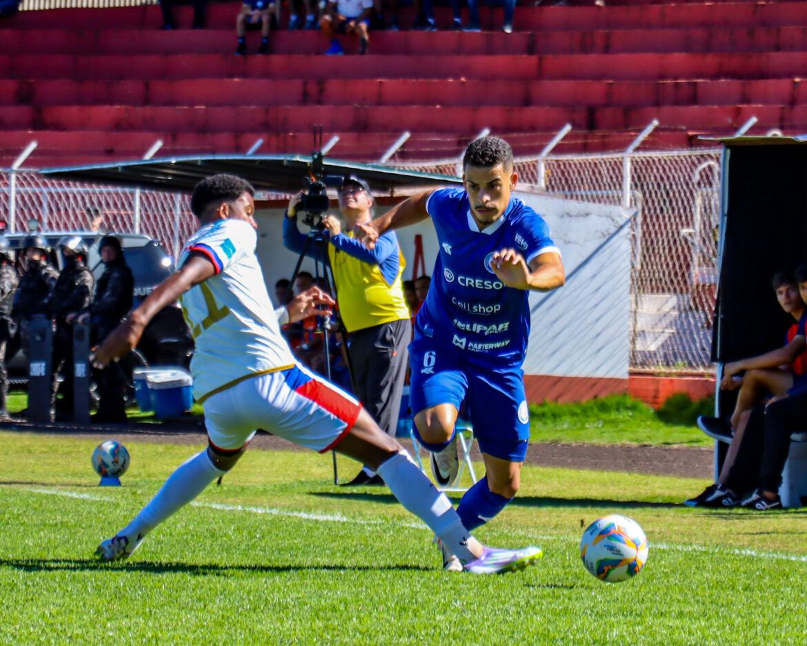 Foz do Iguaçu FC é superado no primeiro jogo das quartas da Taça FPF