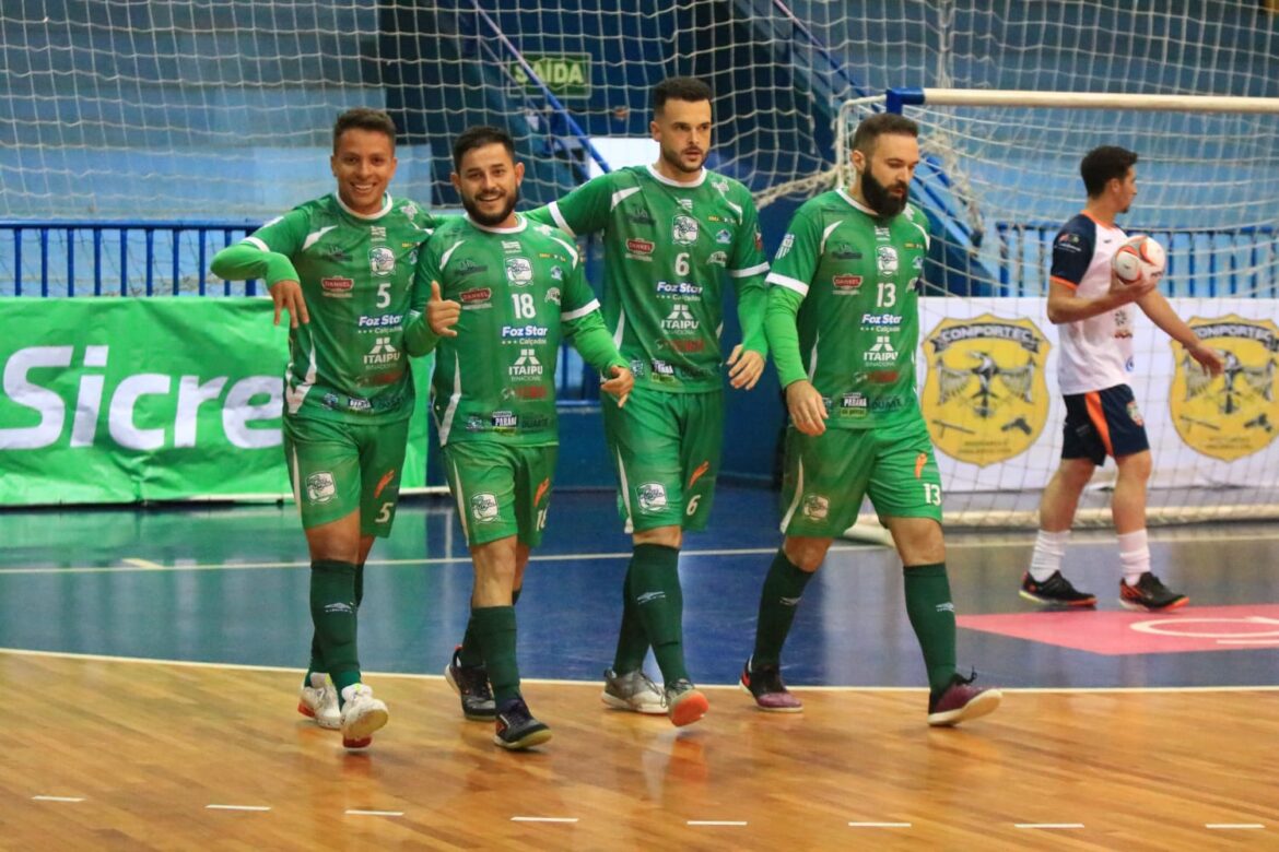 Na Bronze, Foz Futsal vence o lanterna Boa Vista