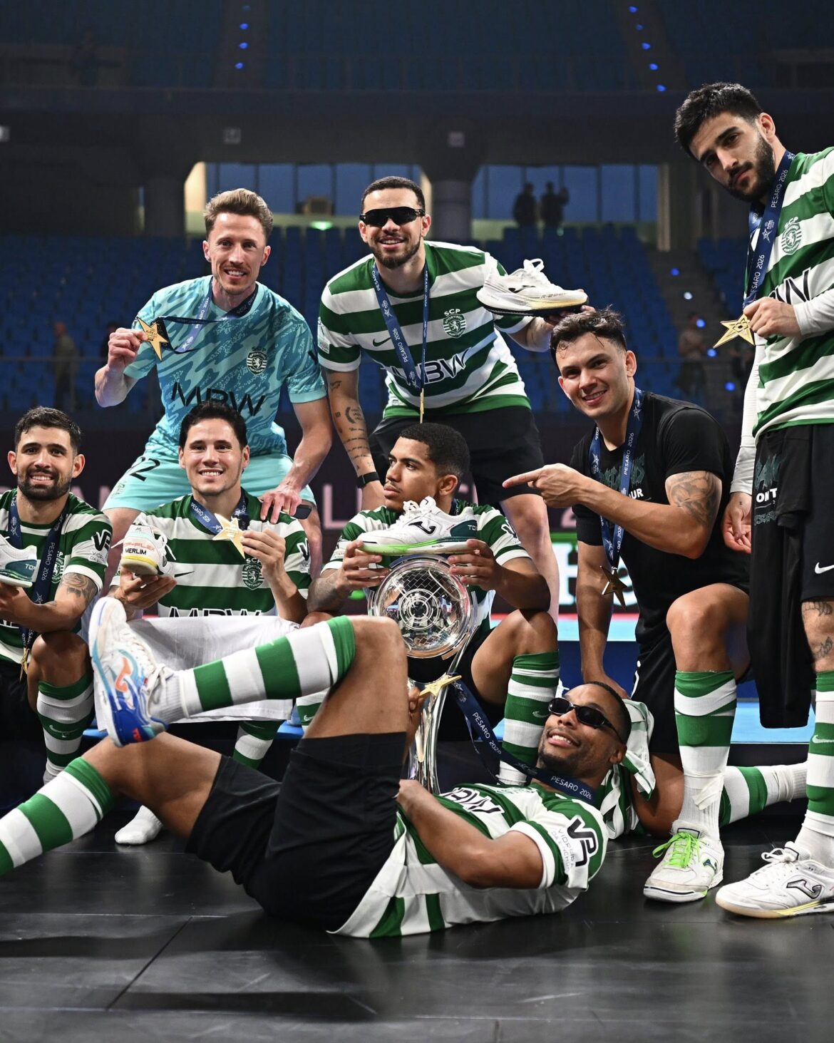 Henrique Rafagnin é campeão europeu pelo Sporting