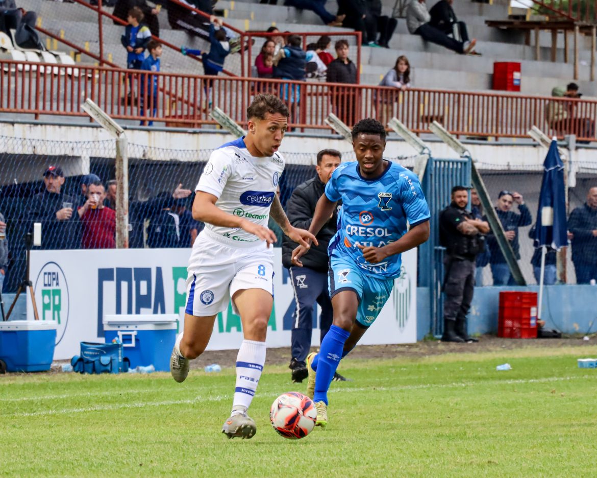 Foz do Iguaçu FC é derrotado pelo Azuriz e amarga primeiro revés na Copa Paraná