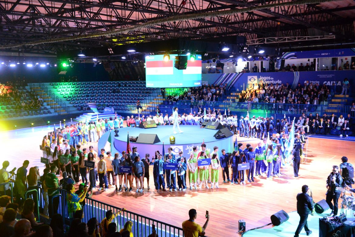Começam os Jogos da Juventude 2026 em Foz do Iguaçu com cerca de 5 mil atletas participantes
